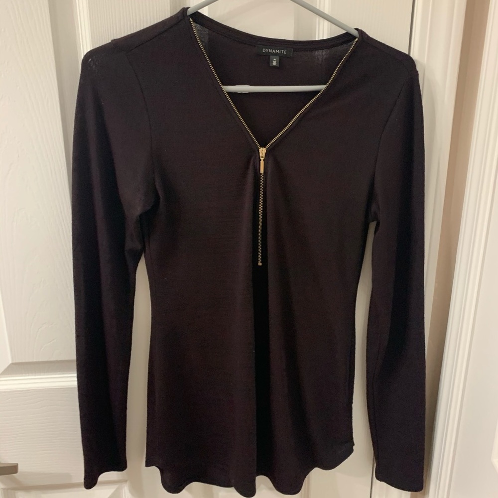Maroon sweater